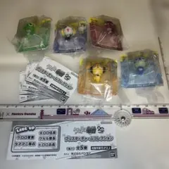 ガチャのケロロ軍曹ブリスターチャームコレクション全5種コンプセット