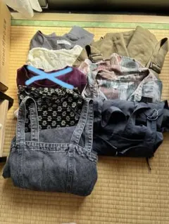 トップス、ワンピースまとめ売り　8点　黒系