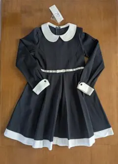 組曲 KIDS【定価 16,500円】130サイズ ネイビー ワンピース