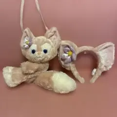 東京ディズニーリゾート リーナベル カチューシャぬいぐるみショルダーポシェット