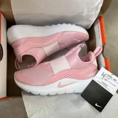 新品未使用ナイキNIKEフレックスランナー20.5ピンク（スニーカースリッポン）