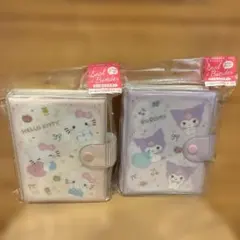サンリオ キティ　クロミ　シールバインダー　２点セットのサムネイル