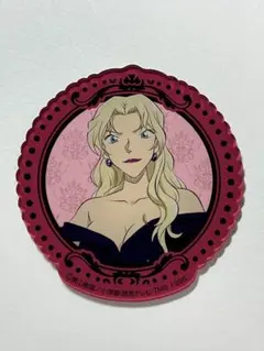 名探偵コナン　コナンカフェ2023 黒鉄の魚影 アクリルコースター　ベルモット