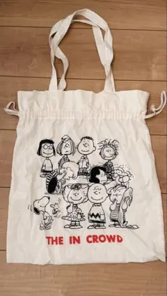 PEANUTS スヌーピー 巾着トートバッグ