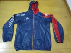 adidas professional フード付き ウインドブレーカー サイズM