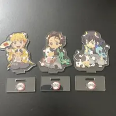 鬼滅の刃　丑年　炭治郎　伊之助　善逸　アクリルスタンド　みにきゃら