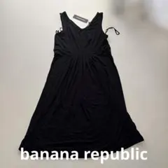 新品未使用　BANANA REPUBLIC ブラック ノースリーブワンピース S