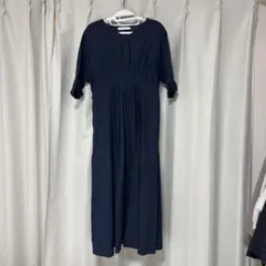 AMERICAN HOLIC ネイビー 半袖 ロングワンピース M