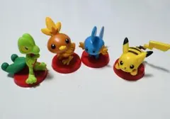ポケモン　チョコエッグ　ホウエン御三家＋ピカチュウ 4体セット