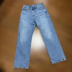 ✨美品✨　UNIQLO ユニクロ　JWAコラボ　ストレートデニム　ブルー　25