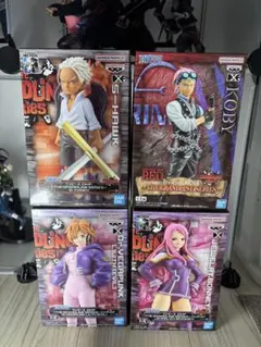 ワンピース フィギュアセット 4体 ボニー リリス コビー shawk