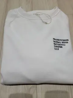 ガリャルダガランテ　ロゴ　スウェット　ホワイト