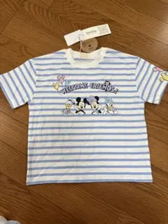 【新品未着用タグ付き】男の子 女の子 ディズニー半袖Tシャツ 100