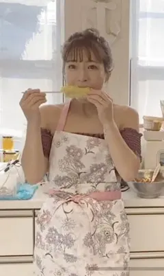 Francfranc 花柄エプロン　辻希美着用