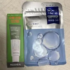 メディヒール 3ミニッツマスク7枚入り TEATREE サンクリーム50g