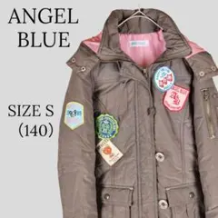 ANGEL BLUE エンジェルブルー 中綿ダウン ブラウン キッズ 140