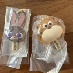 ズートピア ガチャガチャ ジュディ　クロウハウザー　2種セット