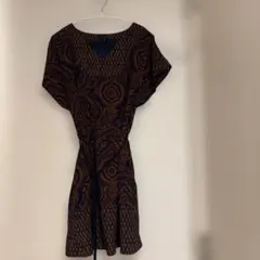 Bou Jeloud ブージュルード ペイズリー柄 ワンピース 38 M