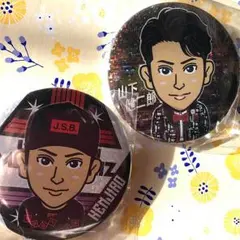 山下健二郎缶バッチセット