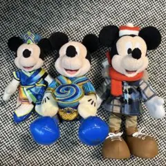 ミッキーマウス ぬいぐるみ 3体セット