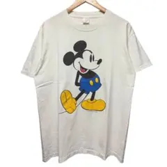 80s Mickey Mouse 青パン ミッキー Tシャツ XL - メルカリ
