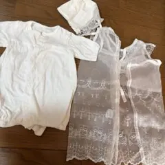 ベビー服 セレモニードレスセット 帽子付き