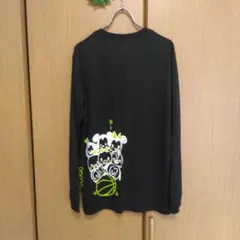 Disney Tsum Tsum ロングTシャツ Lサイズ ブラック ミニバス