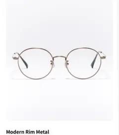 JINS Modern Rim Metal グレージュ