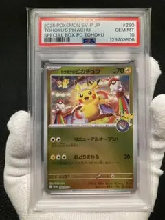 2025年最新】トウホクのピカチュウ psa10の人気アイテム - メルカリ