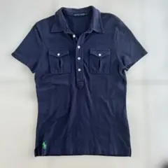 Ralph Lauren レディース ポロシャツ ネイビー Lのサムネイル