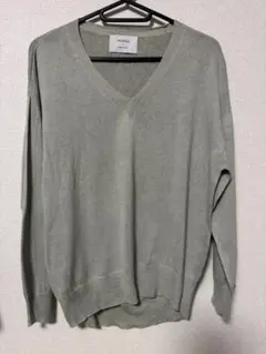 最終価格【WEB限定】STUDIOUS シルク混Vネックニット