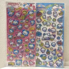 【正規品】 キャンディーグリッターステッカーシール2点セット