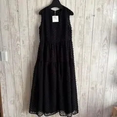 新品　rire fete 定価¥2万8000円　ロングワンピース　スコットクラブ