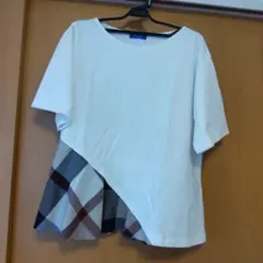 BLUE LABELクレストブリッジ アシンメトリー 白