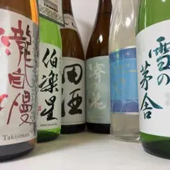 日本酒 6本セット 黒龍 吉田蔵u 羽根屋 手取川 立山 - メルカリ