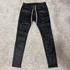 Danke Schön ダンケシェーン　レザースキニーパンツ　30