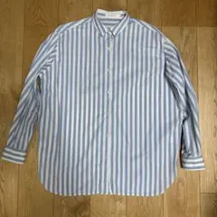 AMERICAN HOLIC ブルー・ホワイトストライプ Lサイズ 長袖シャツ