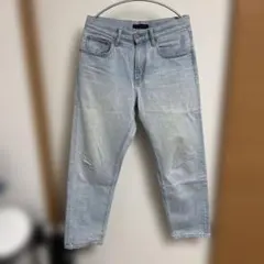 UNIQLO JEANS ライトブルー ストレートデニム　422364