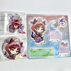 オペラ 缶バッジ まるくじ 魔入りました 入間くん デビかわ パーカー アクスタ