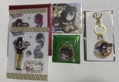 鬼滅の刃　バレンタイン　アクスタ　アニマルクッキーバッジ　チャーム　伊黒小芭内