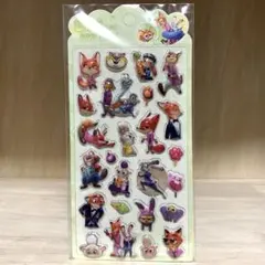 ☆ズートピア 立体シール