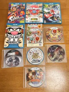 Wii U　ソフト　10本　まとめ売り　動作未確認
