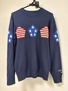 Callaway ネイビー セーター M