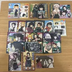 鬼滅の刃ステッカー&カードセット22枚