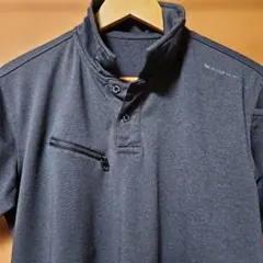 半袖 メンズ イーブンリバー ポロシャツ チャコール LL XL ワークマンのサムネイル
