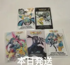 ポケミク クリアカード 非売品 ららぽーと限定 初音ミク ピカチュウ