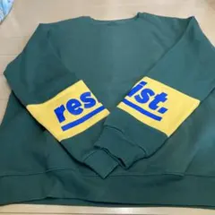 Bershka クルーネック スウェット グリーン XL