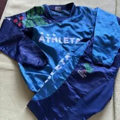 値下げ　ATHLETA サッカーウィンドブレーカー 上下150