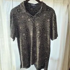 90s ラルフローレン　ポロシャツ　花柄