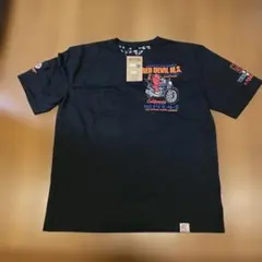 カミナリモータースレッドデビル Tシャツ XL ブラックのサムネイル